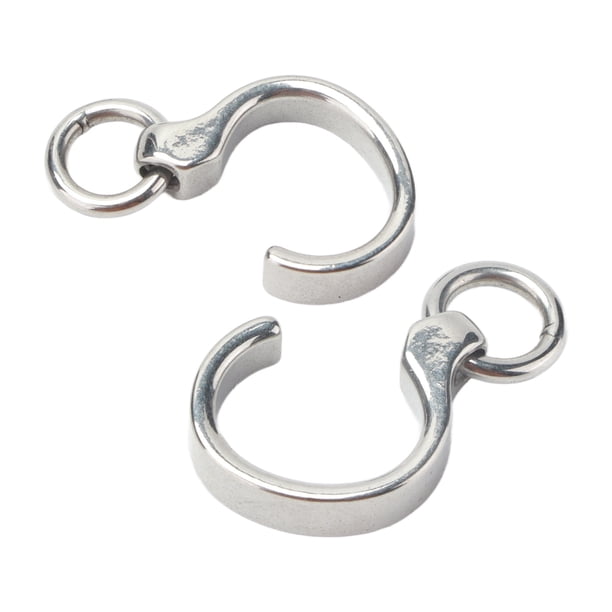 Anillo para Patas de Pájaro 10 Piezas de Acero Inoxidable Pinzas para Patas de Loro Accesorios para Actividades de Entrenamiento de Moscas Al Aire Libre para Pájaros ANGGREK Otros