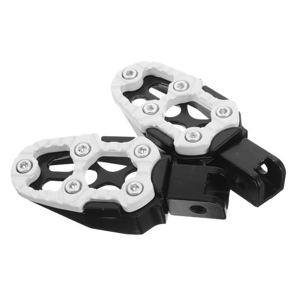 LABSERRON 1 Pair Durable Easy Installation Aluminum Alloy Foot Pegs Suitable for Adult Men Motorcycle Accessories