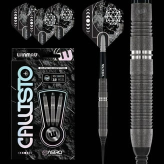 bottelsen gt black steal 90% tungsten soft tip dart, 18 gram