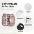 thumbnail image 4 of Balery Fashion Tatreez1 Pantalones cortos deportivos para mujer con forro y dos bolsillos, elásticos, para entrenamiento, gimnasio, yoga-Medium, 4 of 7