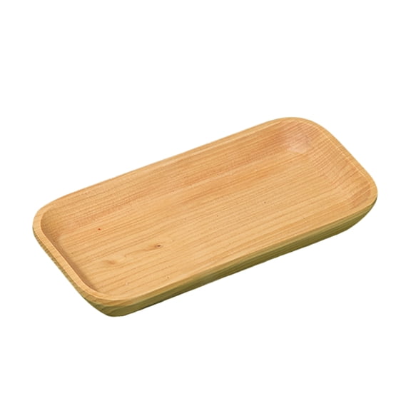 WORGEOUS Divided Serving Tray with Lid Small Dish Snack Saucer 19.60X9.60X1.30CM