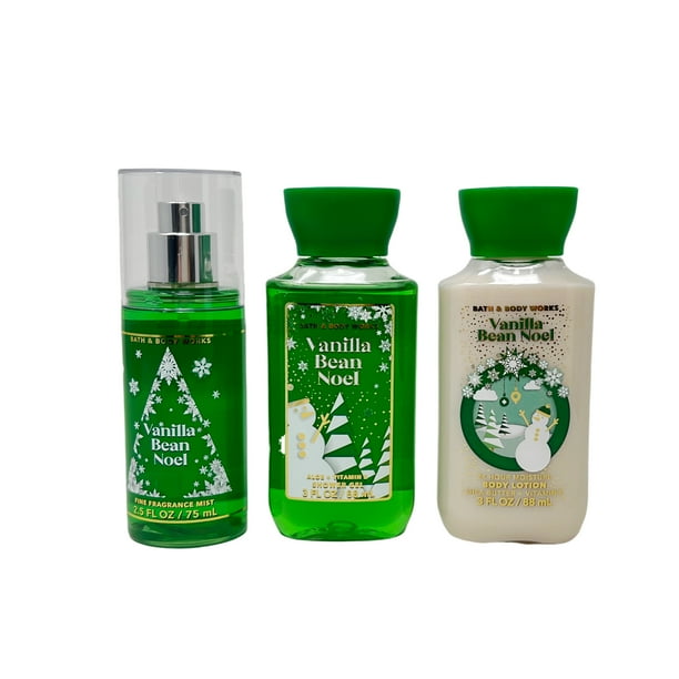 Bath and Body Works VANILLA BEAN NOEL Mini Gift Box Set Travel Size