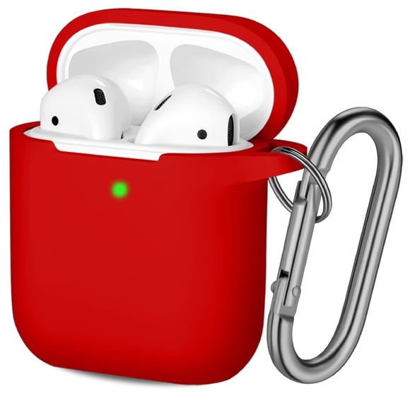 Funda Hamile compatible con AirPods 1/2 silicona roja