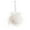 White-WH-clearacne, variant on OEFNTAC Christmas Long Fuzzy PomPom Tree Ornament Festive Hanging Decoration Tabletop Scene Party Family Friends Durable Easy Setup Versatile Display Yarn Cute Accent
