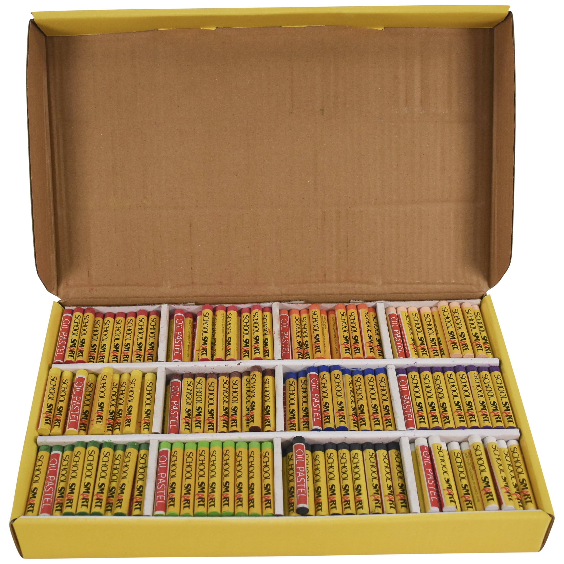 School Smart Oil Pastels, Set of 432