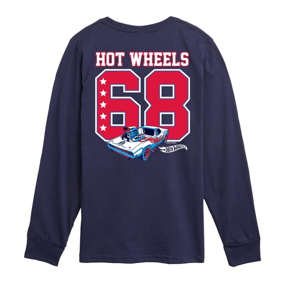 Hot Wheels - Jersey - Youth Boys Long Sleeve Graphic T-Shirt