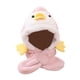 thumbnail image 5 of 4x Bufanda Con Capucha Para Niños, Para Vestir, Para El Invierno, Cálida Y Encantadora, Para Niños Y Niñas, Gorro De Animales De Peluche, Color Rosa, 5 of 8