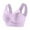 Purple, variant on cocolona Womens Plus Size Bras Seamless Wireless Push Up Bras Light Comfy Daily Bras Underwear