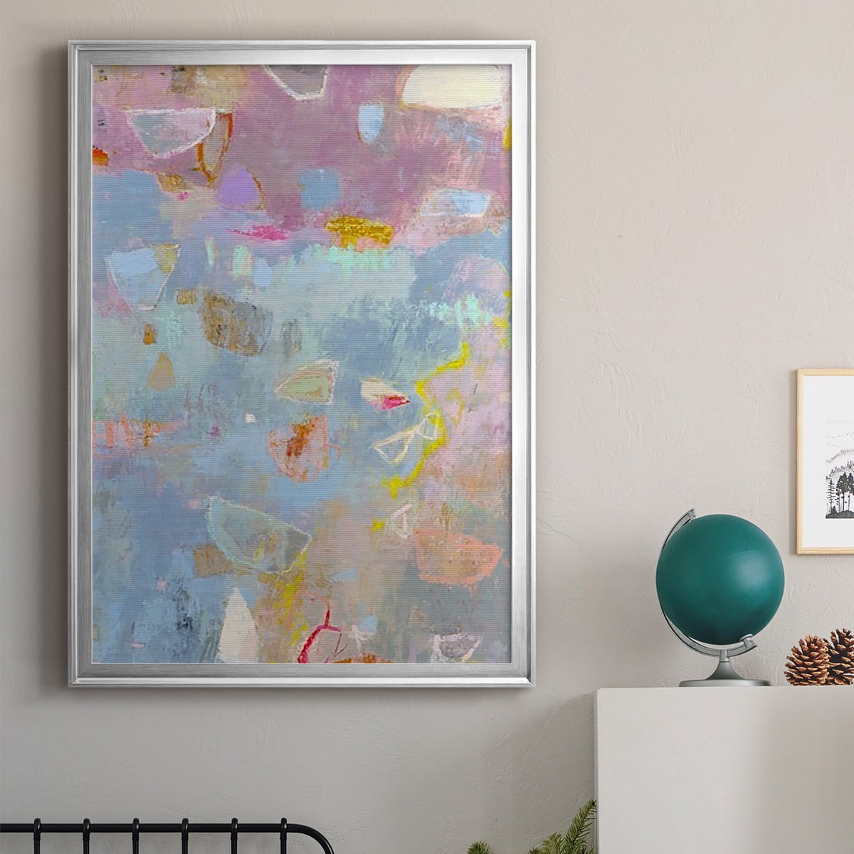 Whilst II Premium Framed Print, in Gold, Black, or Silver - Ready to Hang