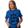 thumbnail image 5 of I Like Big Boats and I Cannot Lie Men's Graphic T Shirt Tees Brisco Brands S, 5 of 6