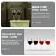 thumbnail image 3 of 24 PC CUPAS DE VINOS MINIATURAS CASA MINI CUPAS DE VINOS MINI CUPAS DE VINOS REALISTAS, 3 of 5