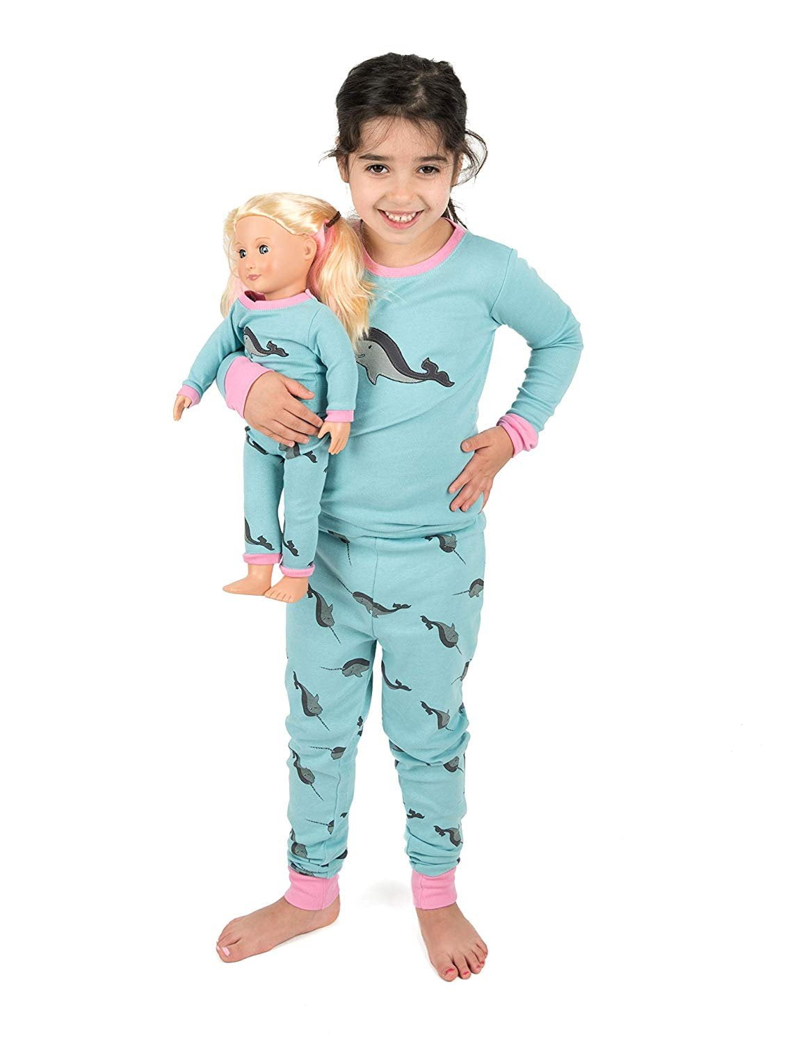 Leveret Leveret Kids & Toddler & Toddler Pajamas Matching Doll