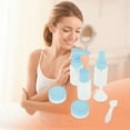 thumbnail image 3 of Unique Bargains Travel Container Set 7 Pc Light Blue, 3 of 5