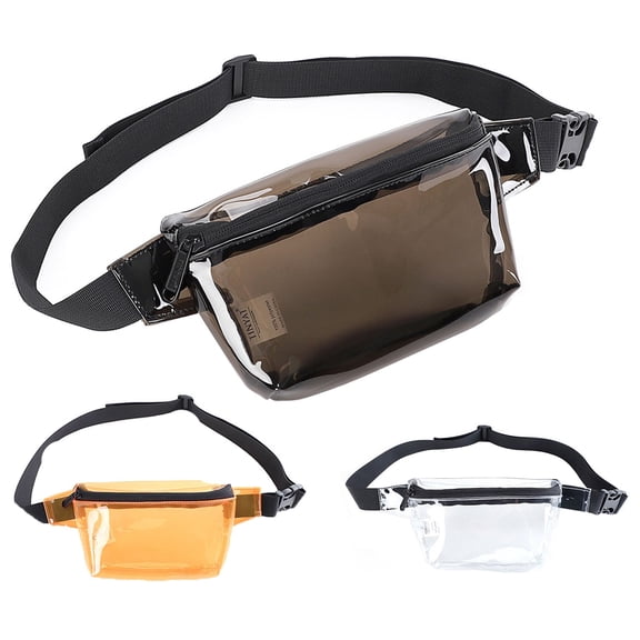 Stylago Men's Water Proof Crossbody Bags Zipper Fanny Pack for Women Adjustable Belt College Sling Bag Running Travel Shoulder Purse Black