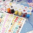 thumbnail image 4 of Pegatinas Números Color DMC 26 Letras Redondas Del 0 Al 100 para Adultos Y (multicolor) 2 Uds., 4 of 7