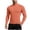 Orange, variant on Dagaeig Men's Compression Shirts Long Sleeve Turtle Neck Athletic Workout Gym T-Shirts Base Layer Undershirts