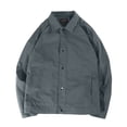 thumbnail image 4 of StSilkitty Men's Shirt Jacket Long Sleeve Collared Button down Shacket with Pockets Lightweight Casual Shirts, 4 of 8