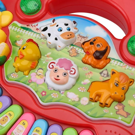 Qiilu Bebe Musical Educatif Piano Jouet Animal Farm Developpement Musique Jouets Jouets Enfants Enfants Cadeaux Enfants Piano Jouet Musique Jouet Walmart Canada