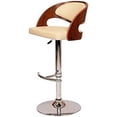 thumbnail image 2 of Hawthorne Collection Swivel Barstool in Cream, 2 of 2