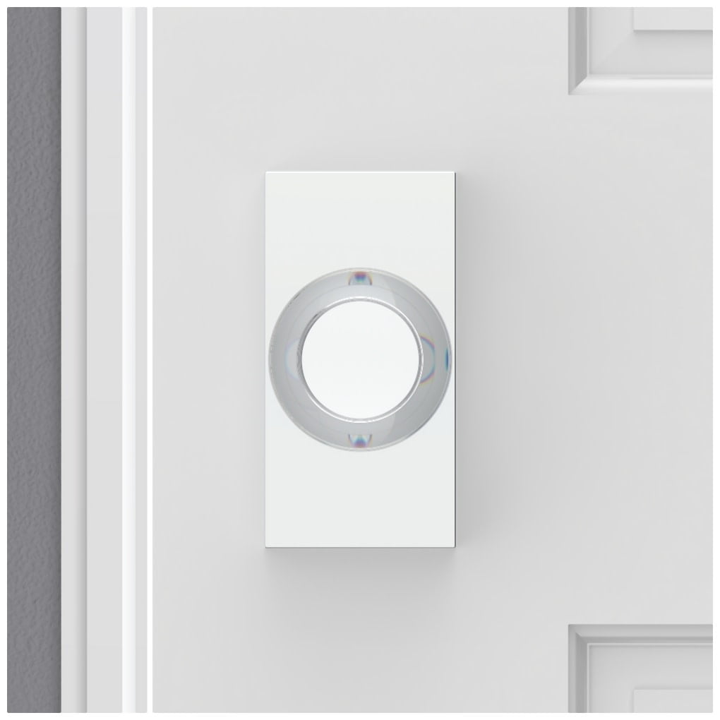 Baldwin HDCCYCFR055 Contemporary Crystal Non-Turning One-Sided Dummy Door Knob - Nickel