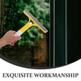 thumbnail image 3 of FRCOLOR  3 -In-1 Cleaning Window Glass Brush Household Bathroom Scrapers Yellow, 3 of 8