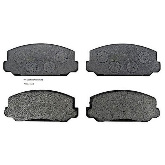 R/M Brakes SGD969C Brake Pad Fits select: 2003-2007,2009-2010 NISSAN MURANO