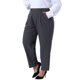 thumbnail image 4 of Conjuntos de trabajo de oficina para mujeres de talla grande Agnes Orinda, pantalones de negocios casuales rectos de cintura alta con bolsillo 2X gris, 4 of 6
