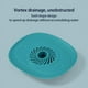 thumbnail image 3 of Tapón de silicona para el cabello, cubierta cuadrada para drenaje de cabello, protectores de drenaje para ducha y bañera con ventosas para bañera y baño, 3 of 5