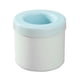 thumbnail image 4 of Molde para Cubitos Hielo Cilindro Silicona Cubo Con Tapa Herramientas Y Bar () Azul, 4 of 6