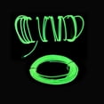 thumbnail image 3 of 5m Fluorescent Green El Wire String Light, Waterproof, Flexible, Battery Operated, 3 of 8