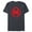 Navy Heather, variant on Marvel Spider-Man: Across the Spider-Verse Miles Symbol - Short Sleeve Blended T-Shirt for Adults - Customized-Dark Heather