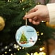 thumbnail image 4 of Decoraciones Del Árbol de Navidad Ornamento Colgante de Feliz Navidad con Papá Noel, Colgante Decorativo de Acrílico de 2024 para el Árbol Invierno Regalo de Año Nuevo en la Caja de Regalos, 4 of 6
