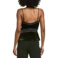 thumbnail image 2 of Ramy Brook womens  Otis Silk-Blend Top, 6, Black, 2 of 3