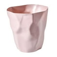 thumbnail image 3 of Bote de basura Soledad Minimalista con Tapa Abierta Rosa, 3 of 10