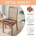 thumbnail image 2 of Colorful and Grey Abstract Art Artwork Seat Covers for Dining Room Chairs Set Of 4,Stretch Printed Washable Chair Seat Cover with Elastic Ties and Button,Removable Waterproof Couch Cushion Covers, 2 of 6