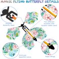 thumbnail image 3 of CHUANK 15 PCS Magic Flying Butterfly Fairy Flying Toys Wind up Rubber Band Powered Butterfly Toys Decoration for Colorful Bookmark and Greeting Card Surprise Gift, 3 of 6
