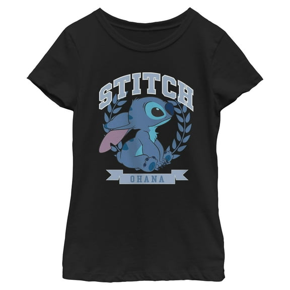 Girls Lilo & Stitch Athletic Ohana T Shirt
