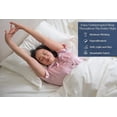thumbnail image 4 of Delara King 3-Piece GOTS Organic Cotton Fitted Sheet Set, 400TC Long-Staple, Moisture-Wicking, Smooth & Breathable, Deep Pocket, Ivory, 4 of 7
