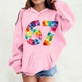 thumbnail image 2 of CAIXIA Funny Hoodies for Teen Girls Funny Six Seven 6 7 Meme 67 Sweatshirt Meme Long Sleeve Shirts Kids Pullover Tops Cute Clothes,Pink, 2 of 4