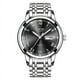 thumbnail image 1 of Reloj de Cuarzo Deportivo Hombre LIGE Full Steel Plateado, 1 of 6