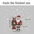 thumbnail image 4 of Tyidzon Christmas Stickers Wall Decals Stickers, Window Clings Santa Claus, Snowflake, Home Decor Xmas Gifts Window Stickers for Kitchen, Living Room, Bedroom, 4 of 8