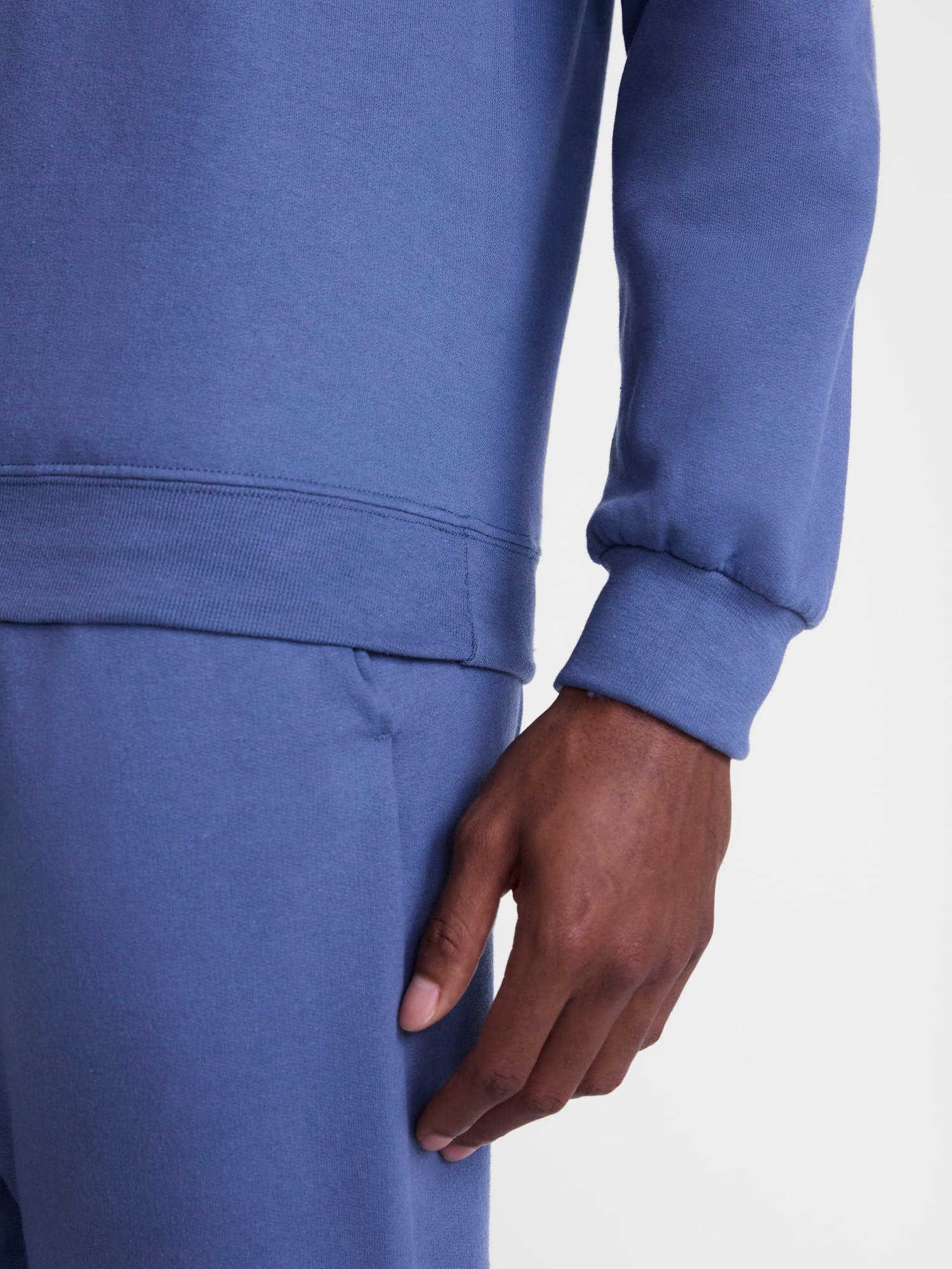 Athletic Works Men's Fleece Crewneck Sweatshirt, Sizes XS-4XLT