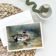 thumbnail image 2 of Northern Pintail Greeting Cards Pack of 8 7 in x 5 in, 2 of 3
