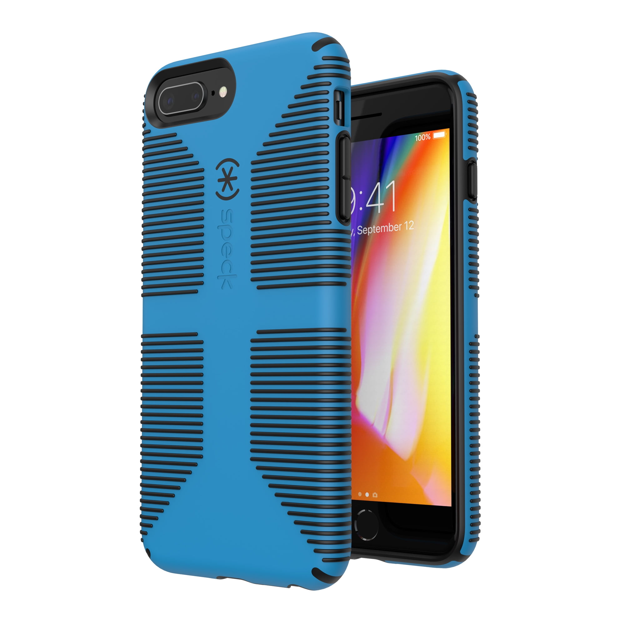 Speck iPhone 8, 7, 6, and SE Plus Candyshell Grip in Varsity Blue/Black
