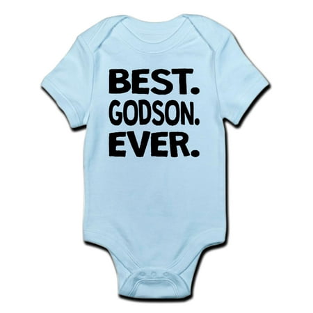 CafePress - Best. Godson. Ever. Body Suit - Baby Light