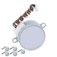 thumbnail image 2 of Uadme Motor Paso A Paso, 5 Piezas DC 5V Motor Paso A Paso con Cable Bobina De Cobre De Torsión Grande Motor Paso A Paso para Aire Acondicionado, Torsión Nominal 80N·m, 2 of 8