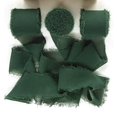 thumbnail image 3 of Retro Tassels Ribbon 1 Roll Chiffon Fringe Ribbon with Frayed Edges Soft Texture Non-fading Tassels Solid Color Gift Wrapping Flower Bouquet Ribbon, 3 of 8