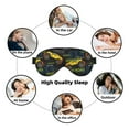 thumbnail image 7 of PAYOHTO Boy Truck Yellow Car Soft Sleep Mask Comfort Pure Silk Eye Cover for Travel Office Camping, 7 of 7