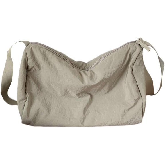 ZhangBaoLin Hobo Bags for Women Large Capacity Totes Nylon Wrinkle Shoulder Crossbody Bag Casual Handbags Purses