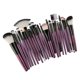thumbnail image 4 of Paquete de 25 Pinceles de Maquillaje, Pinceles de Maquillaje Cosmético para Mezclar Bases, de Rubor, de Ojos, - Púrpura negro Salvador Pinceles cosméticos para maquillaje, 4 of 5